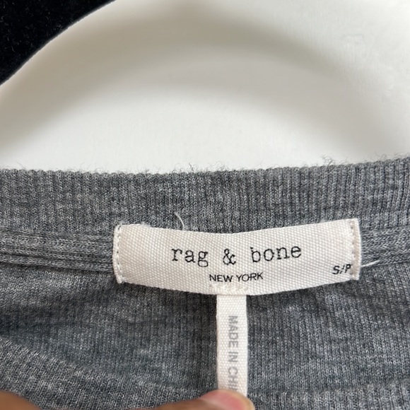 Rag & Bone Modal Cotton Knit Shirt - Picture 3 of 5